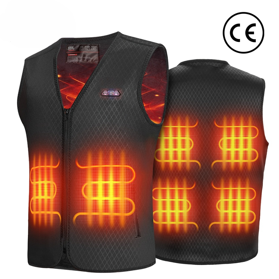 Motorcycle Gear Vest - Used for motor Winter Warm Heated