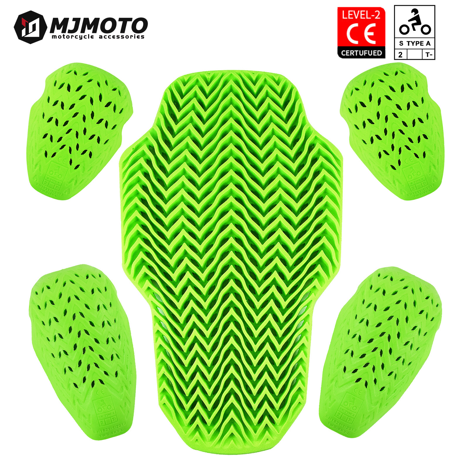 Green Motorcycle CE Level 2 Pr - Motorcycle Gear Sale incelemesi ve fiyatı
