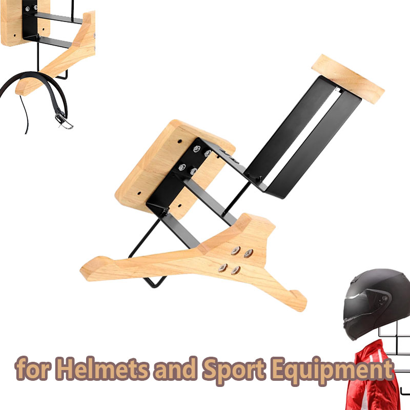 Wood Motorcycle Helmet Holder  - Motorcycle Gear Holder incelemesi ve fiyatı