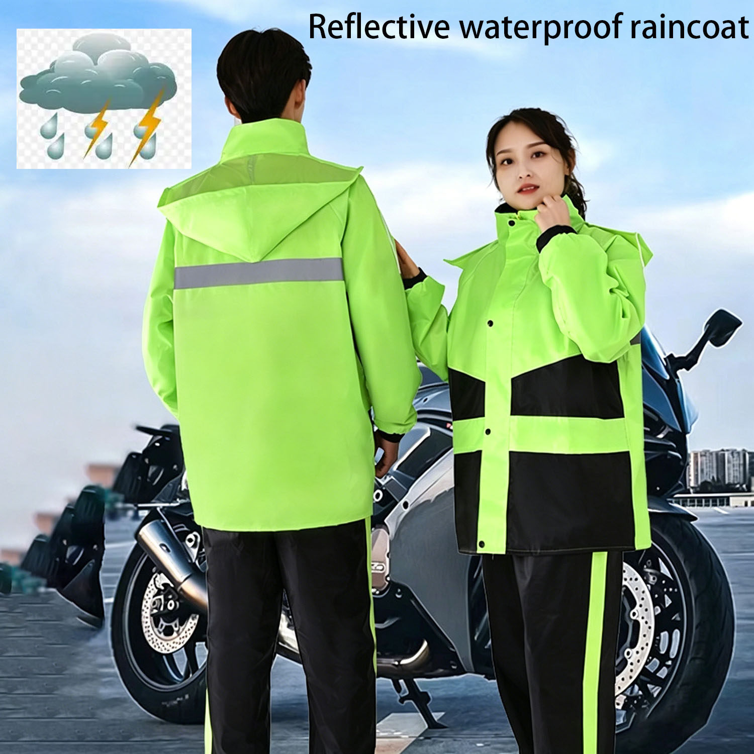 Motorcycle Raincoat Suits Men  - Motorcycle Gear Rain incelemesi ve fiyatı
