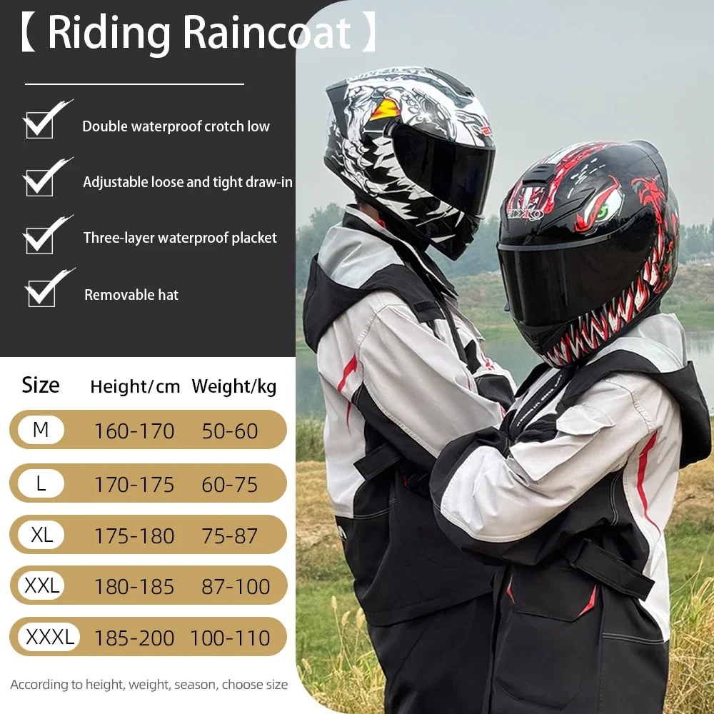 Men's and Women's Motorcycle R - Motorcycle Gear Rain incelemesi ve fiyatı