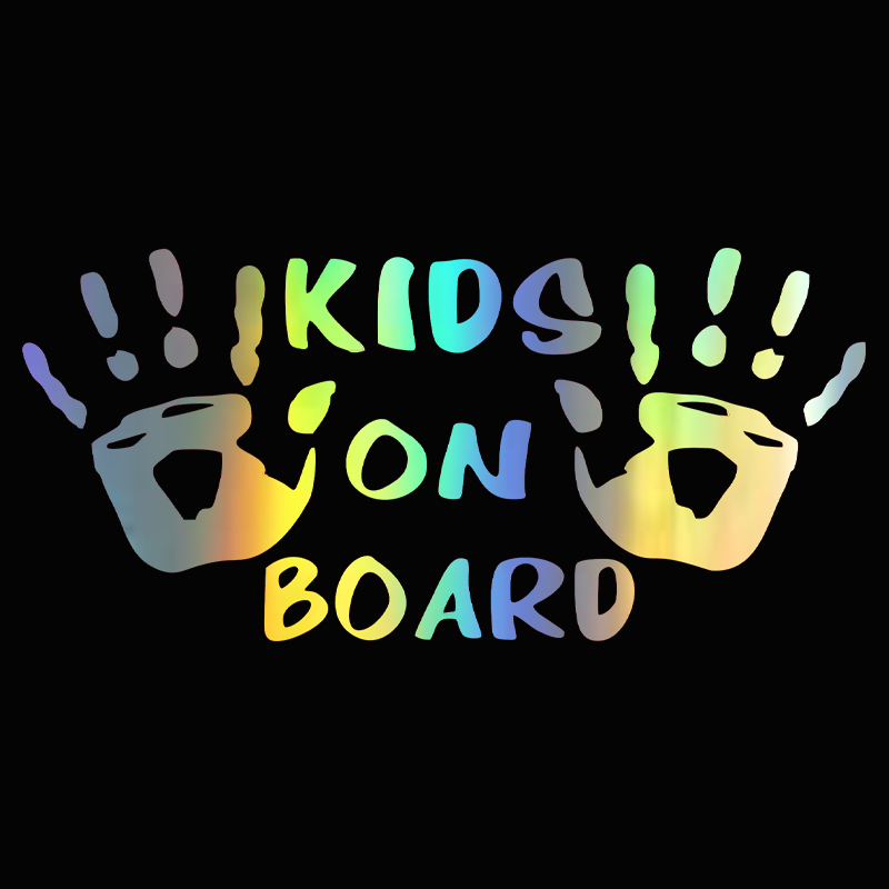 3D Car Sticker KIDS ON BOARD C - Motorcycle Gear Hub incelemesi ve fiyatı