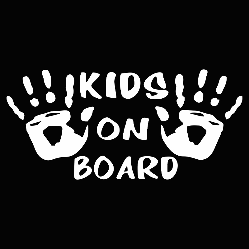 3D Car Sticker KIDS ON BOARD C - Motorcycle Gear Hub incelemesi ve fiyatı