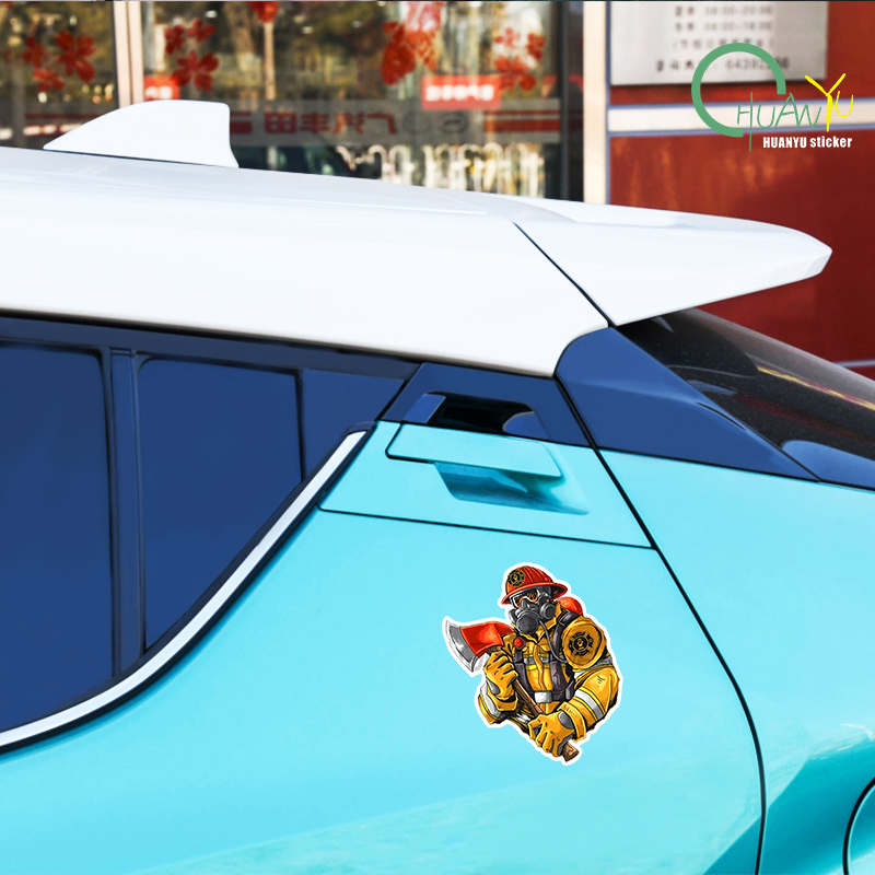Car Sticker Firefighter Patter - Motorcycle Gear Pattern incelemesi ve fiyatı