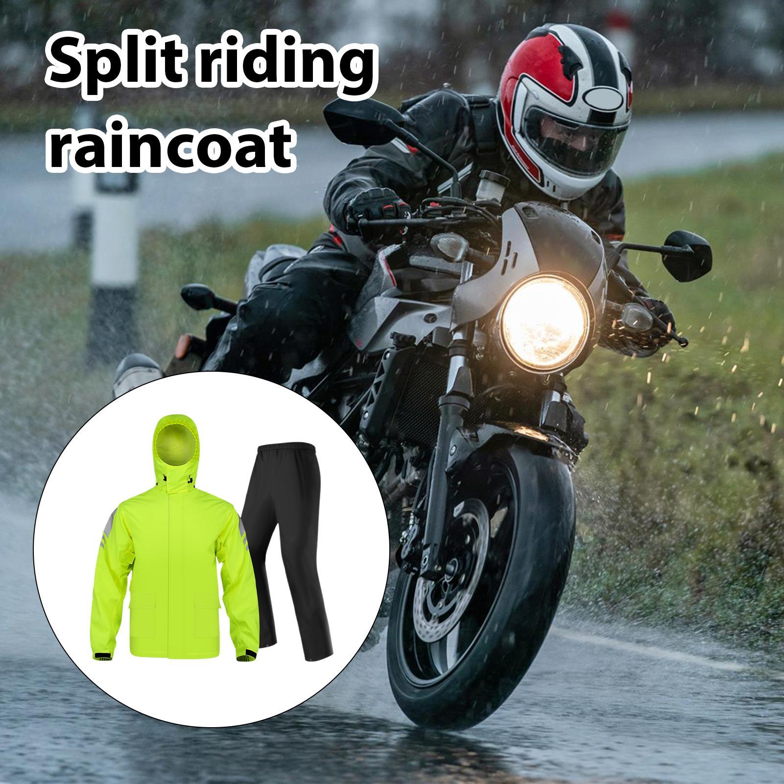Waterproof Rain Suits for Men  - Motorcycle Gear Rain incelemesi ve fiyatı
