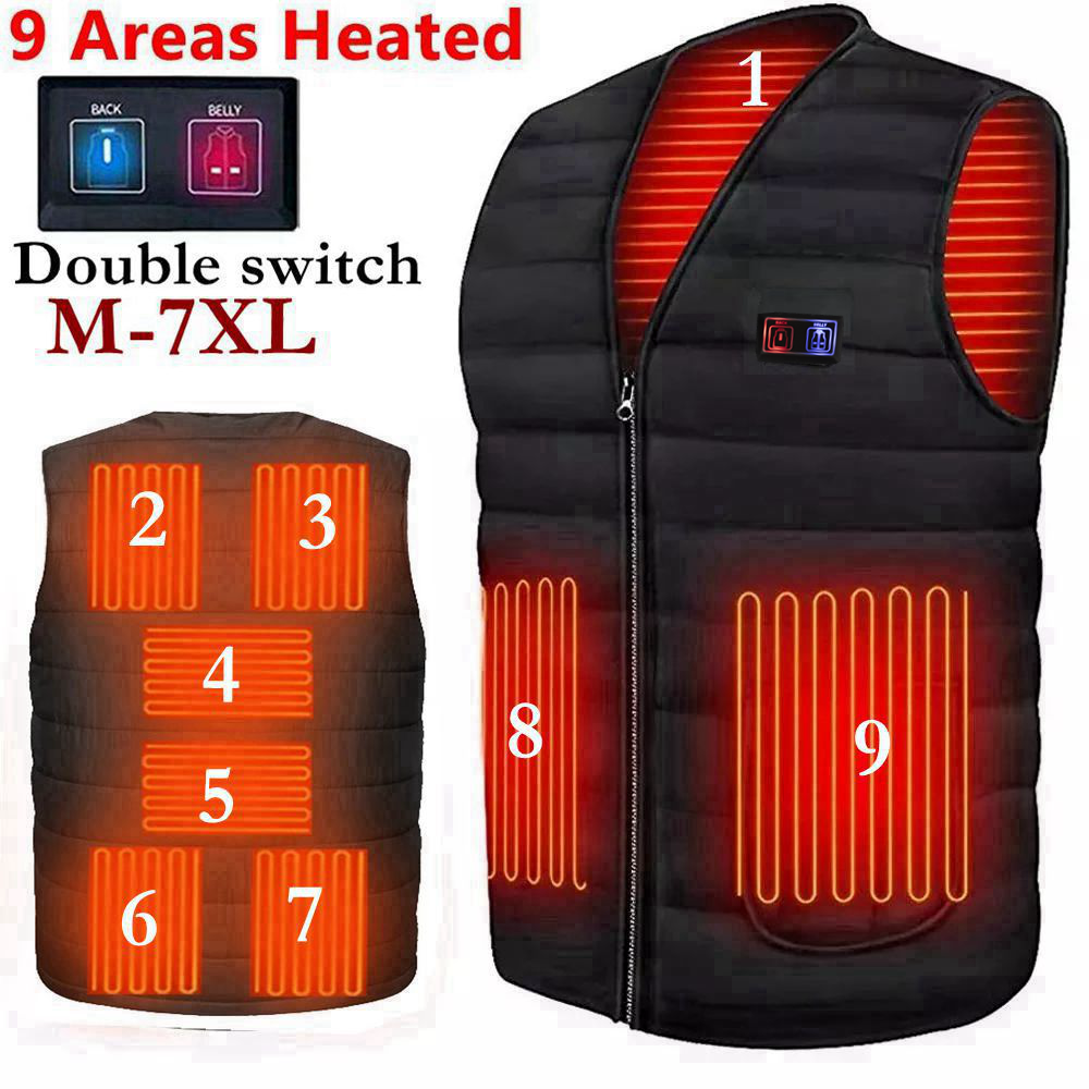 Men Motorcycle Rider Heated Ve - Motorcycle Gear Vest incelemesi ve fiyatı