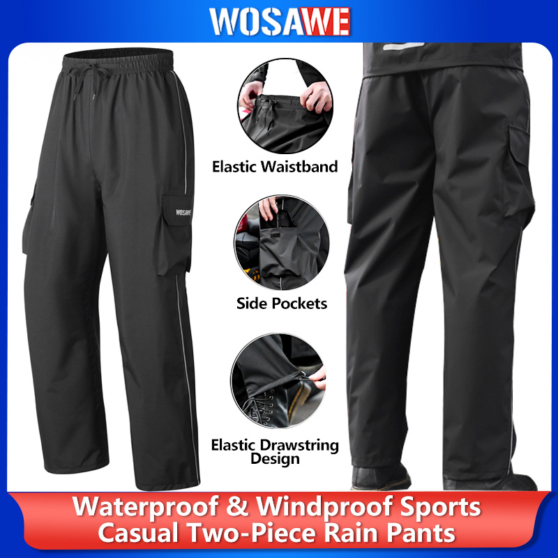 WOSAWE Motorcycle Rain Pants R - Motorcycle Gear Rain incelemesi ve fiyatı