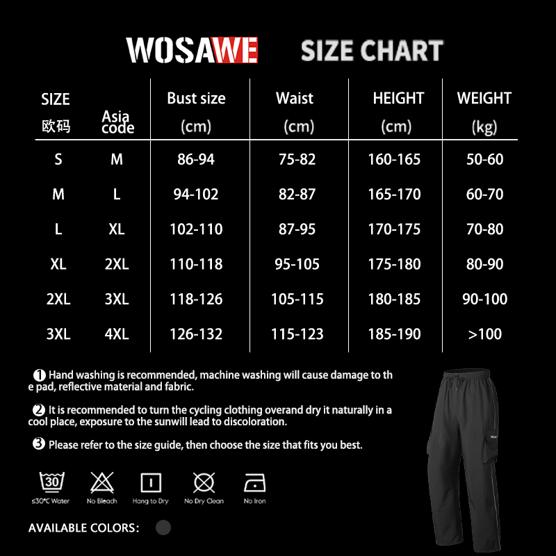 WOSAWE Motorcycle Rain Pants R - Motorcycle Gear Rain incelemesi ve fiyatı