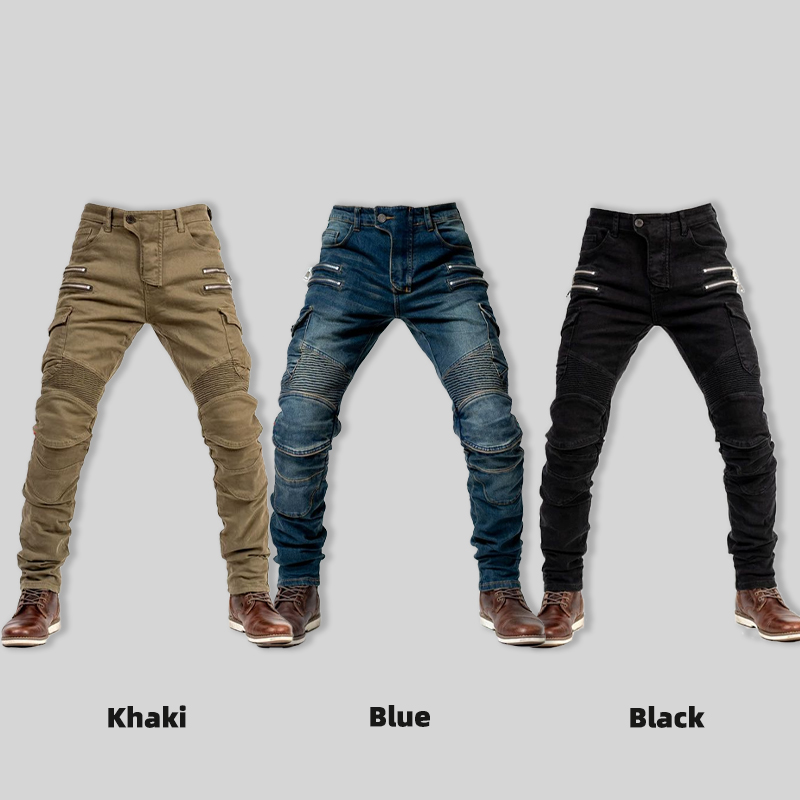New Double Zipper Metal Style  - Motorcycle Gear Women Pants incelemesi ve fiyatı