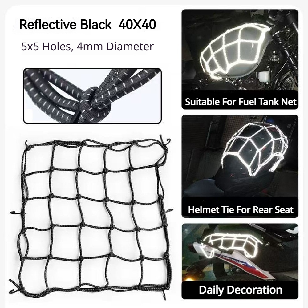 6 Hooks Luggage Net Protective - Motorcycle Gear Brands incelemesi ve fiyatı