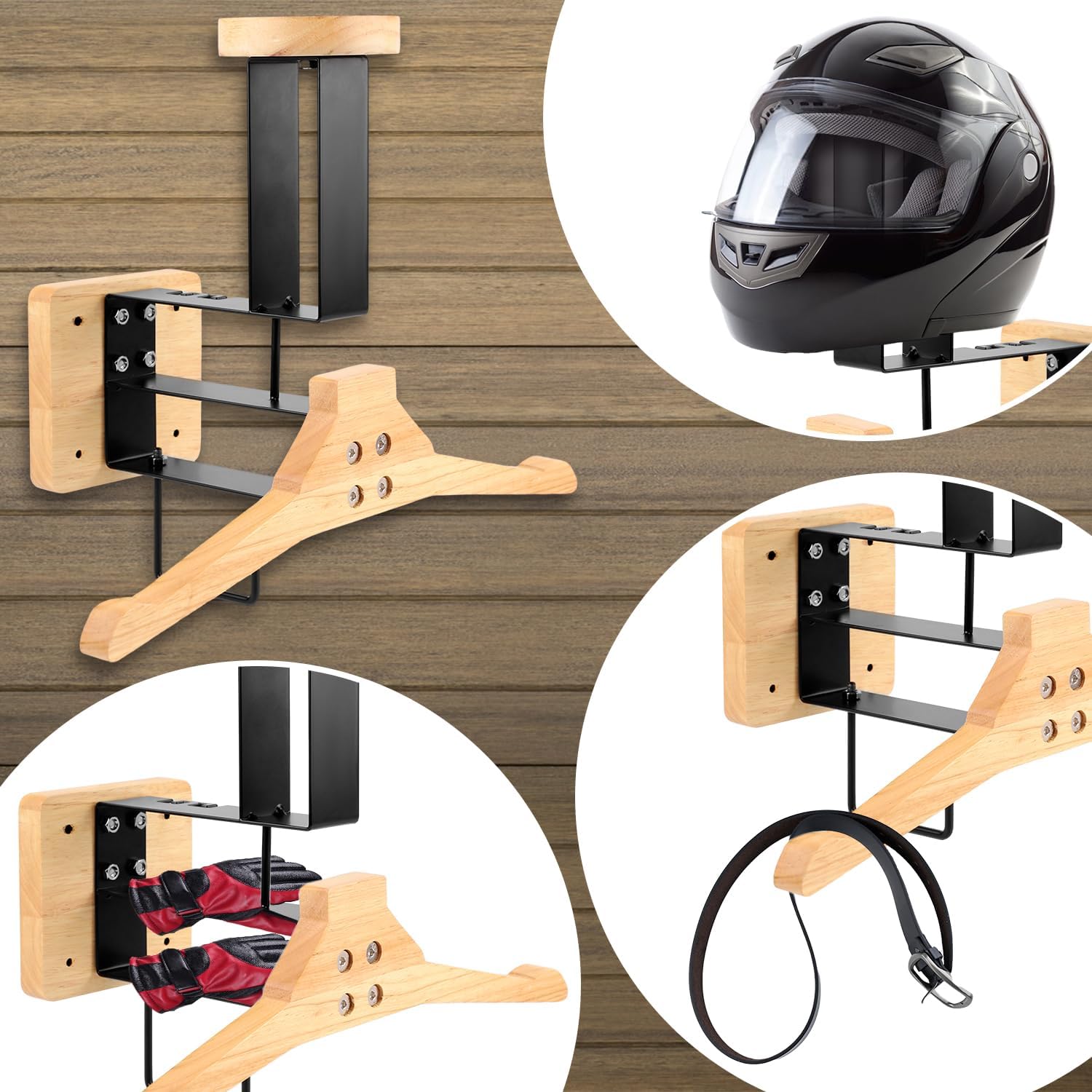 ​Motorcycle Helmet Holder Wall - Motorcycle Gear Holder incelemesi ve fiyatı