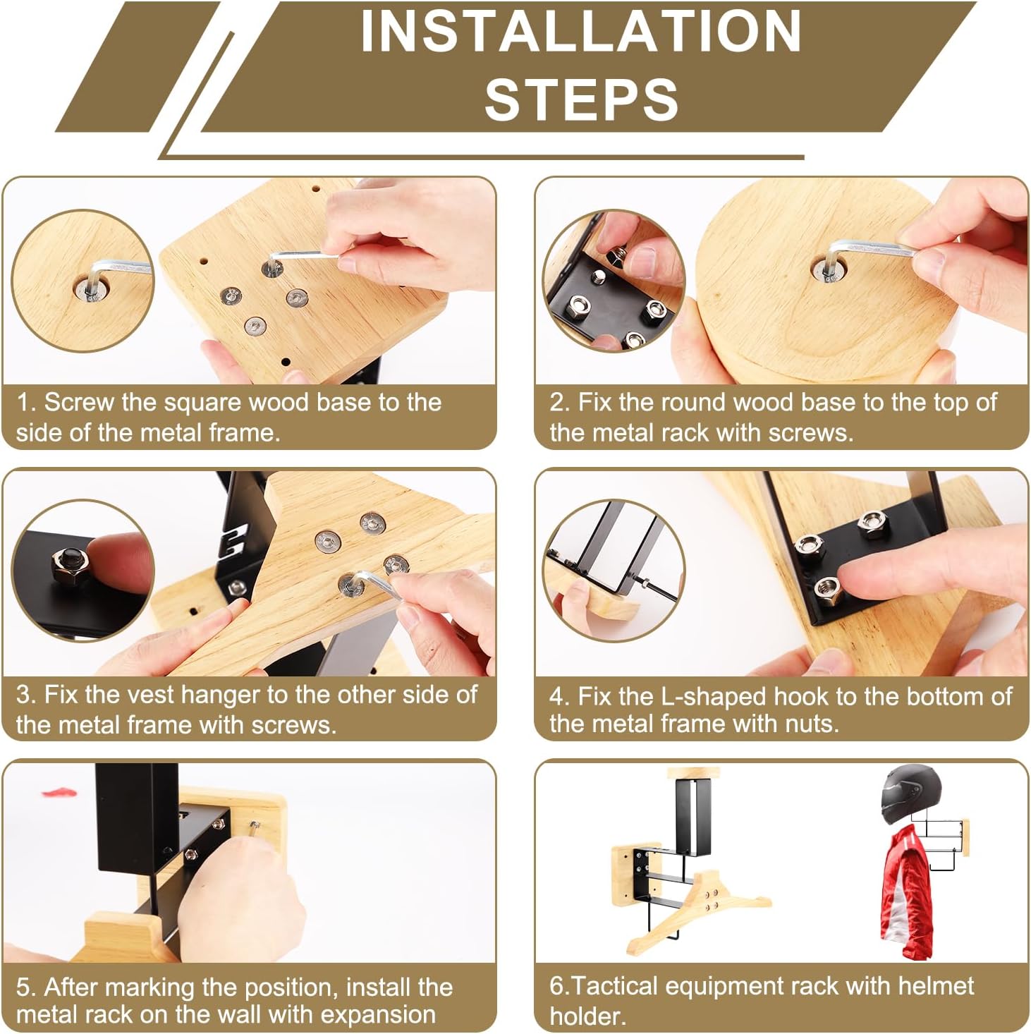​Motorcycle Helmet Holder Wall - Motorcycle Gear Holder incelemesi ve fiyatı