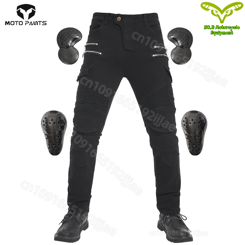 New Double Zipper Metal Style  - Motorcycle Gear Women Pants incelemesi ve fiyatı