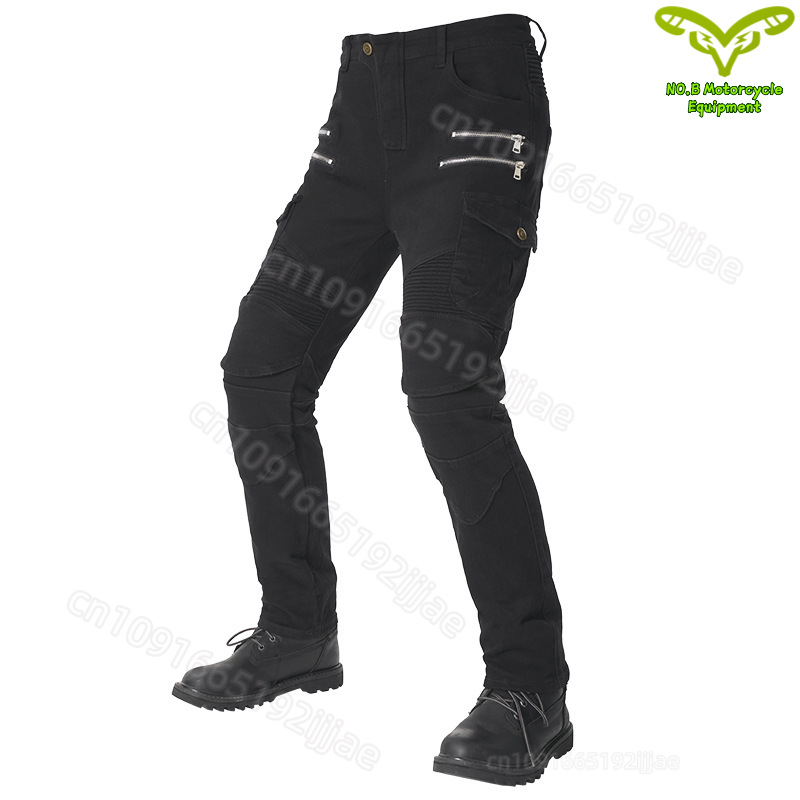 New Double Zipper Metal Style  - Motorcycle Gear Women Pants incelemesi ve fiyatı