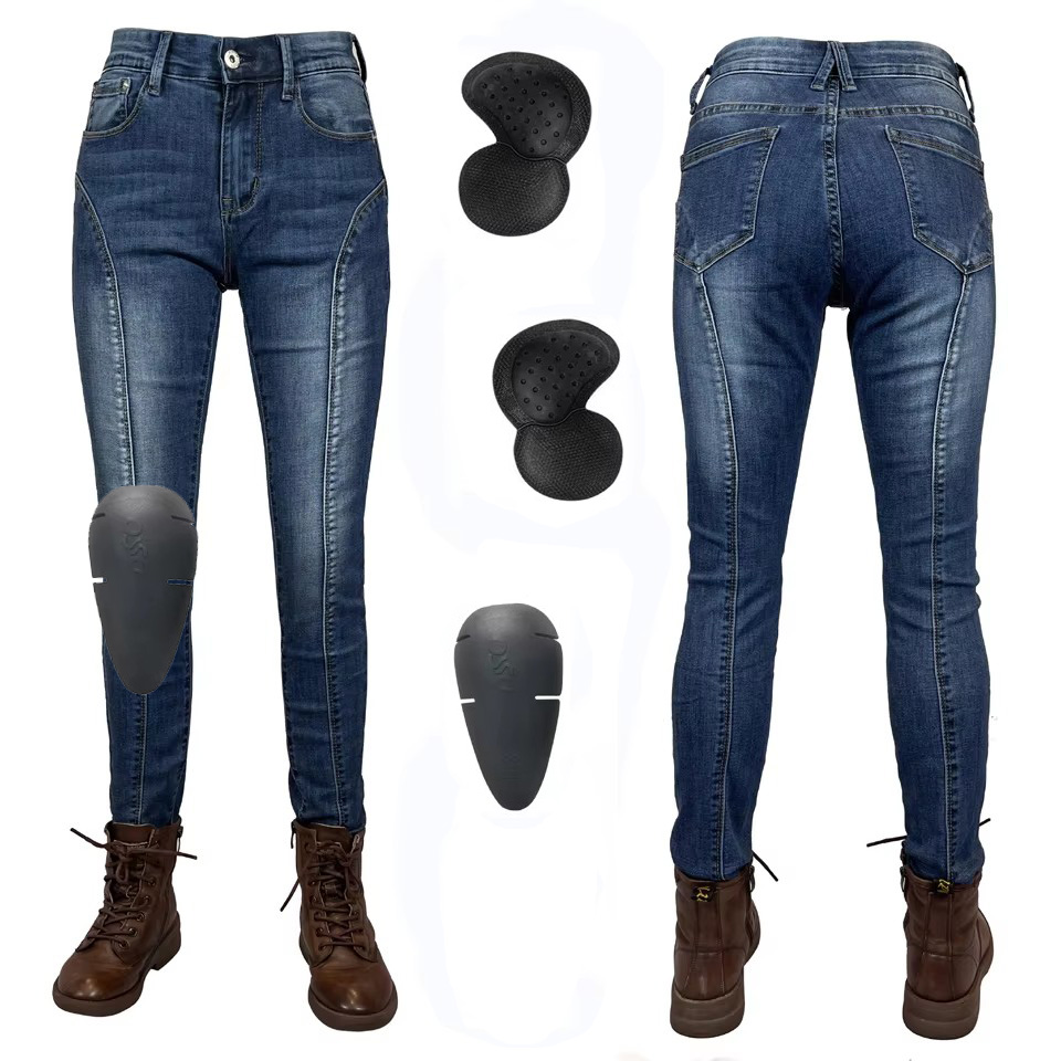Women Motorcycle Pants Blue Di - Motorcycle Gear Women Pants incelemesi ve fiyatı