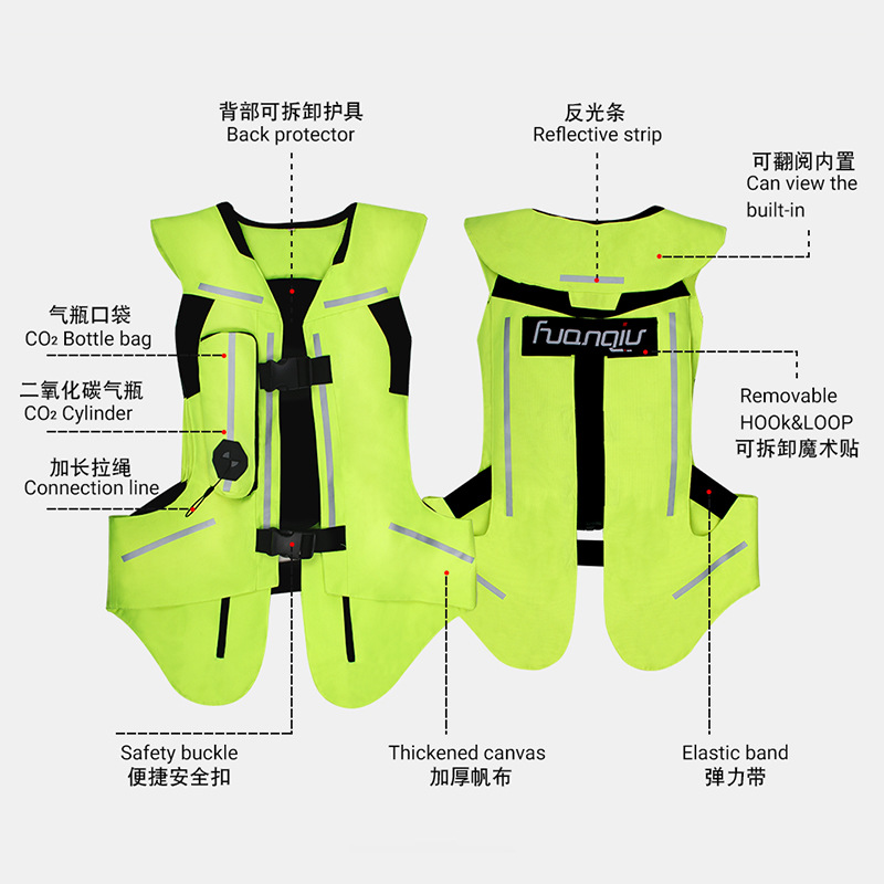Motorcycle Airbag Vest Full Bo - Motorcycle Gear With Airbag incelemesi ve fiyatı