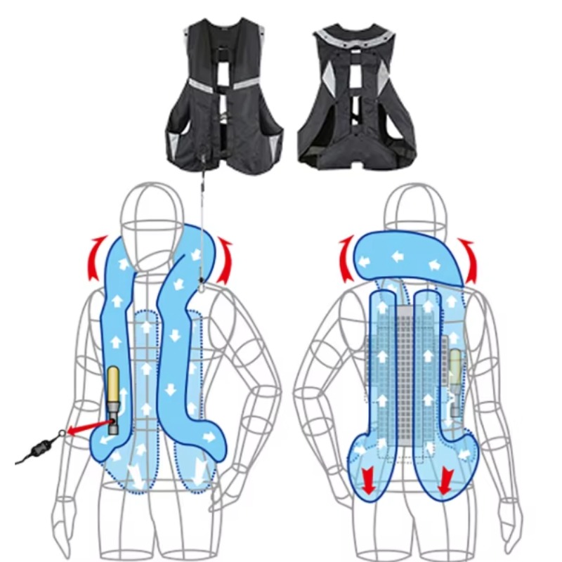 Durable Nylon Racing Moto Styl - Motorcycle Gear With Airbag incelemesi ve fiyatı
