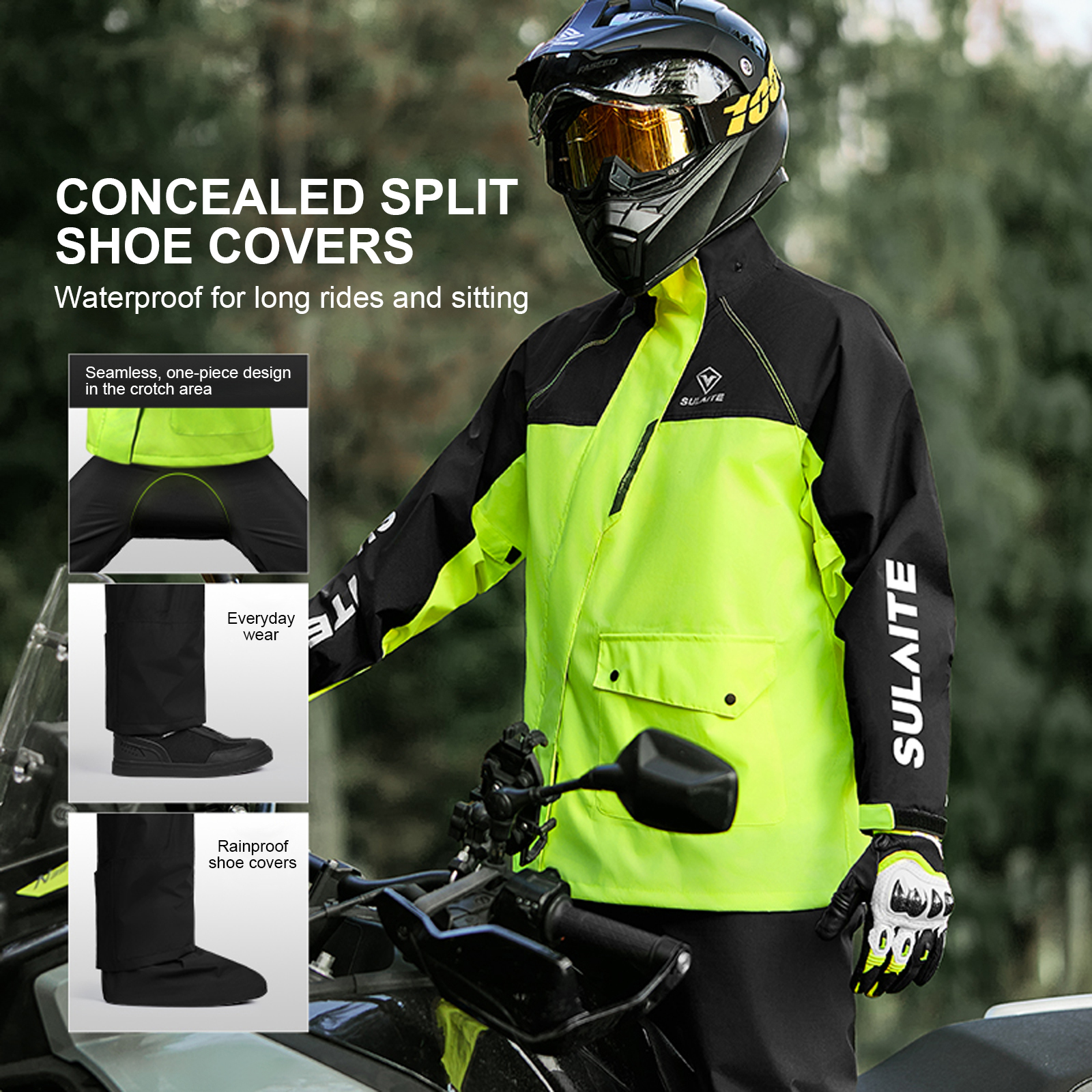 Motorcycle Rain Suit for Men & - Motorcycle Gear Rain incelemesi ve fiyatı