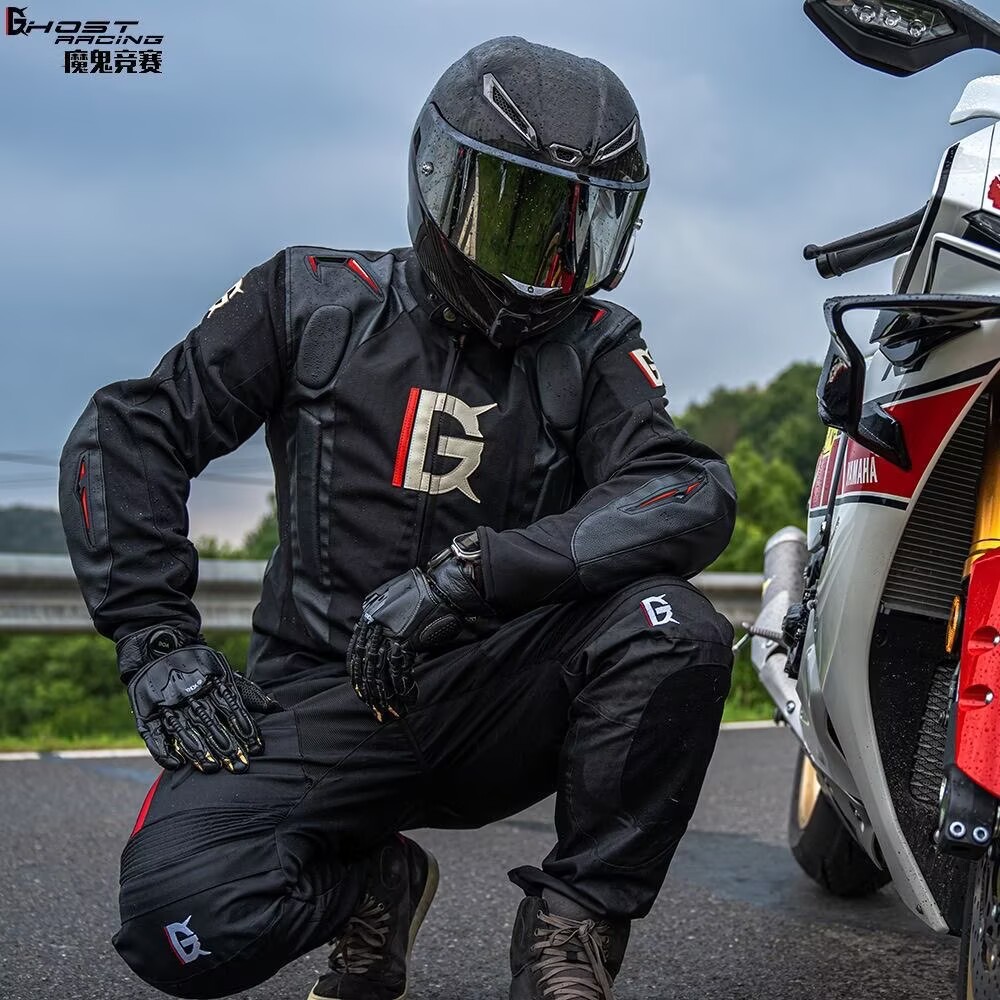 Motorcycle Racing Suit Set wit - Motorcycle Gear With Airbag incelemesi ve fiyatı