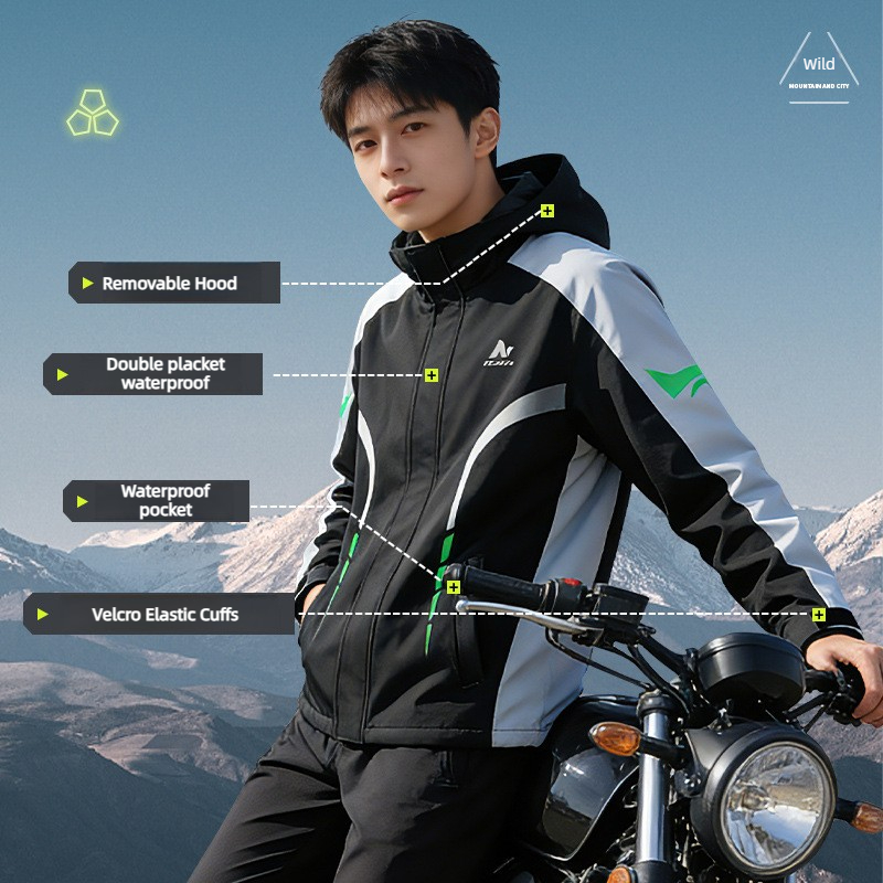 Motorcycle Rain Suit Men Water - Motorcycle Gear Rain incelemesi ve fiyatı