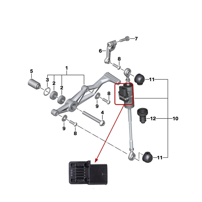 AS57-For BMW F750GS F800GS F85 - Motorcycle Gear Quick Shifter incelemesi ve fiyatı