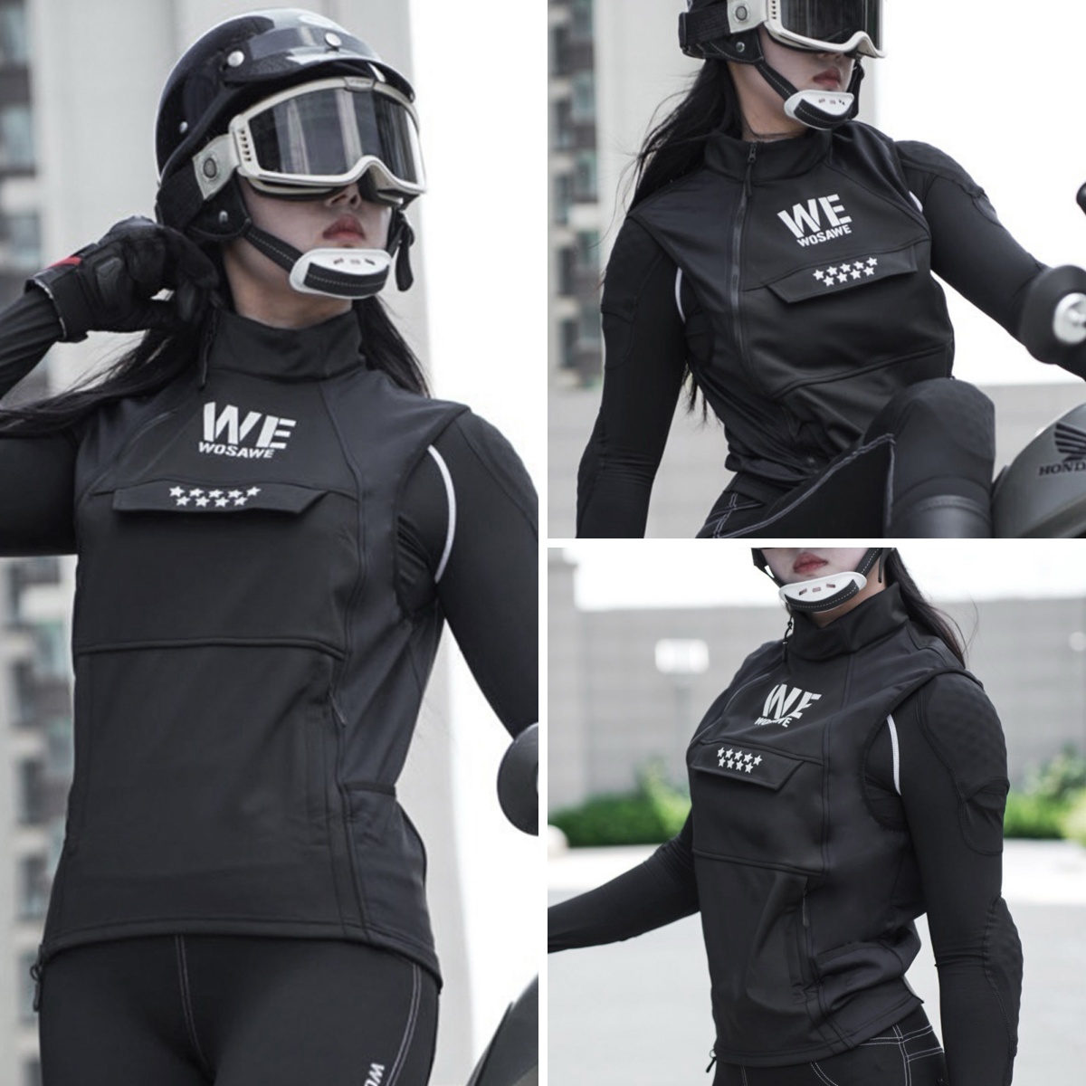 WOSAWE Winter Motorcycle Ridin - Motorcycle Gear Vest incelemesi ve fiyatı
