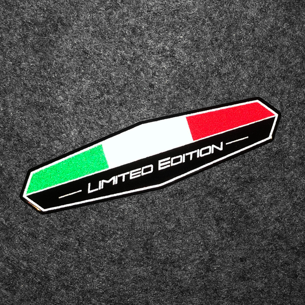 Italy Flag 3D Epoxy Sticker Mo - Motorcycle Gear Hub incelemesi ve fiyatı